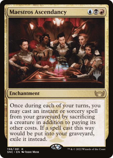 Maestros Ascendancy (198) — Streets of New Capenna Promos
