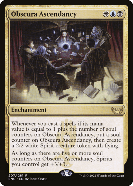 Obscura Ascendancy (207) — Streets of New Capenna Promos