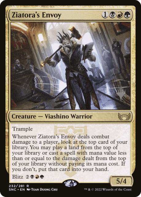 Ziatora's Envoy (232) — Streets of New Capenna Promos