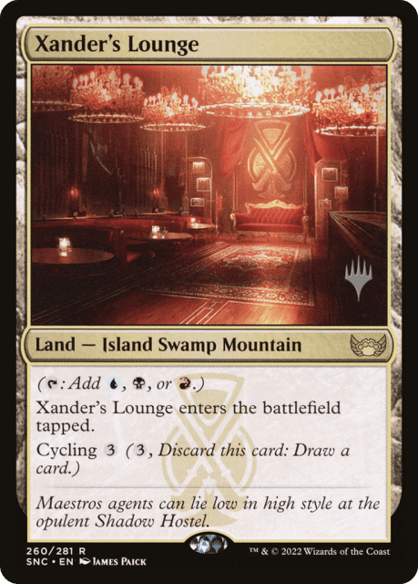 Xander's Lounge (260) — Streets of New Capenna Promos