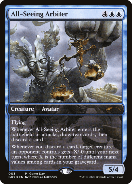 All-Seeing Arbiter (3) — Game Day Promos