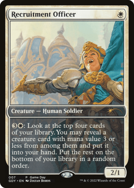 Recruitment Officer (7) — Game Day Promos
