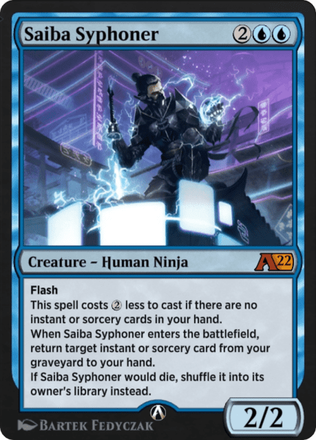 Saiba Syphoner (11) — Alchemy: Kamigawa