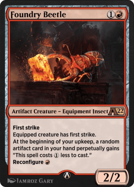Foundry Beetle (19) — Alchemy: Kamigawa
