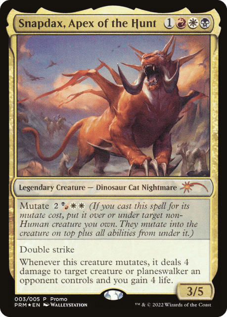 Snapdax, Apex of the Hunt (3) — Year of the Tiger 2022