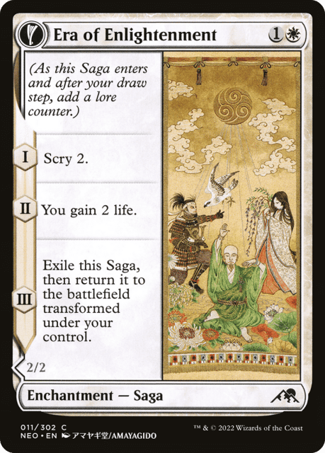 Era of Enlightenment // Hand of Enlightenment (11) — Kamigawa: Neon Dynasty