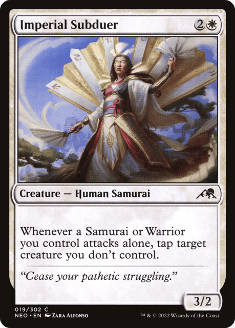 Imperial Subduer (19) — Kamigawa: Neon Dynasty