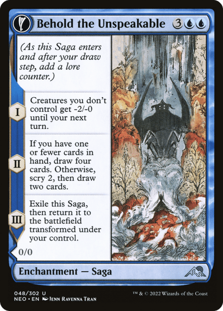Behold the Unspeakable // Vision of the Unspeakable (48) — Kamigawa: Neon Dynasty