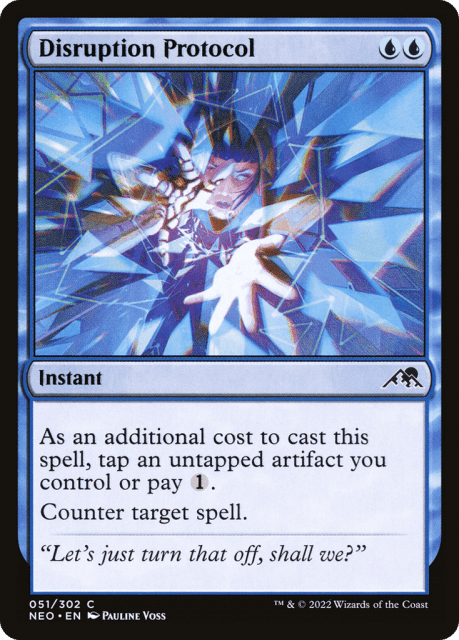 Disruption Protocol (51) — Kamigawa: Neon Dynasty