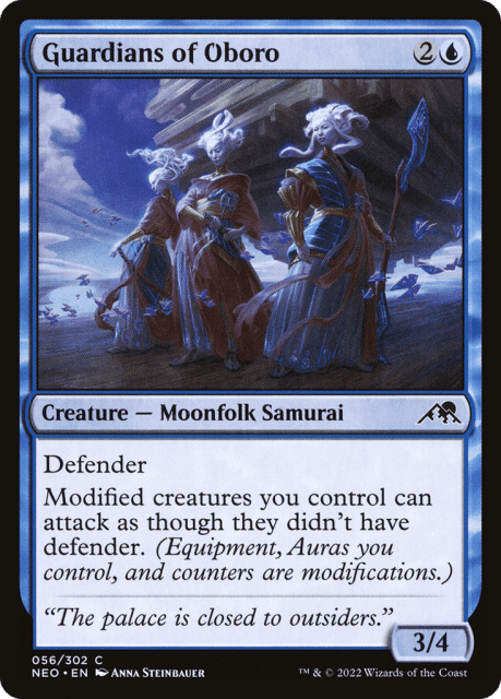 Guardians of Oboro (56) — Kamigawa: Neon Dynasty