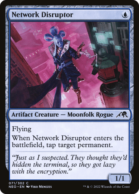 Network Disruptor (71) — Kamigawa: Neon Dynasty
