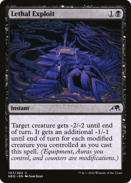 Lethal Exploit (107) — Kamigawa: Neon Dynasty