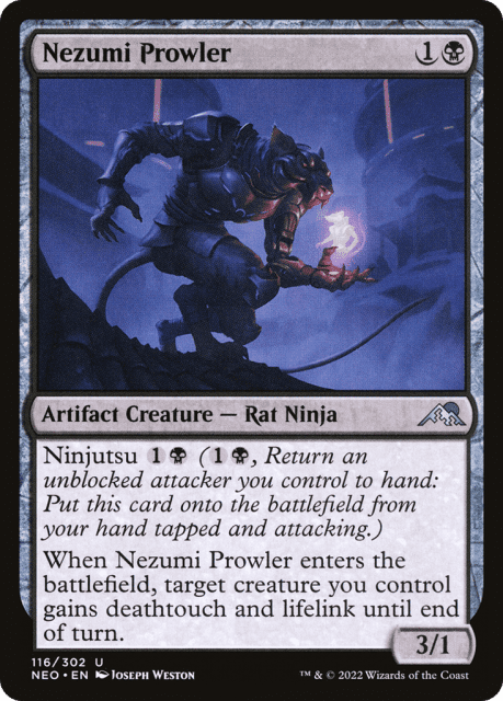 Nezumi Prowler (116) — Kamigawa: Neon Dynasty