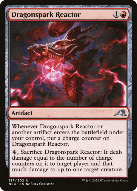Dragonspark Reactor (137) — Kamigawa: Neon Dynasty