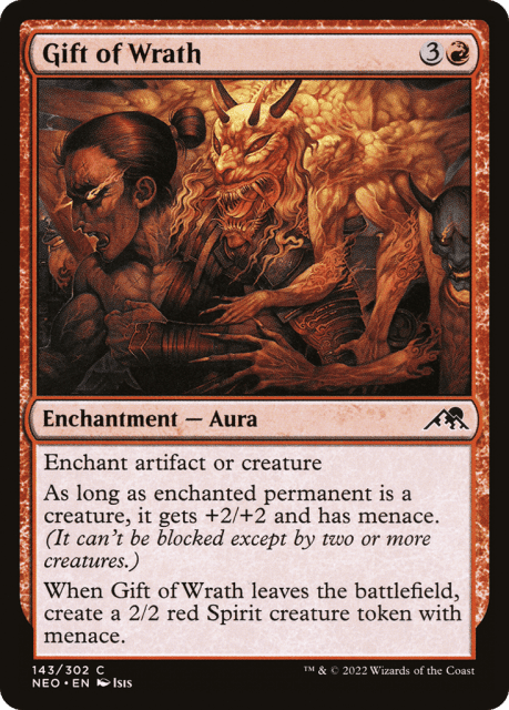 Gift of Wrath (143) — Kamigawa: Neon Dynasty