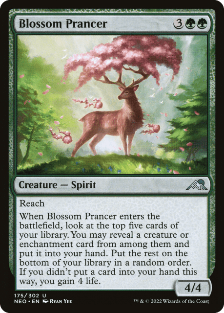Blossom Prancer (175) — Kamigawa: Neon Dynasty