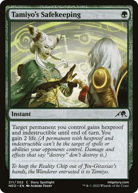 Tamiyo's Safekeeping (211) — Kamigawa: Neon Dynasty