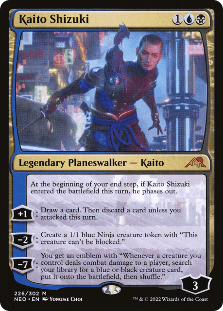 Kaito Shizuki (226) — Kamigawa: Neon Dynasty
