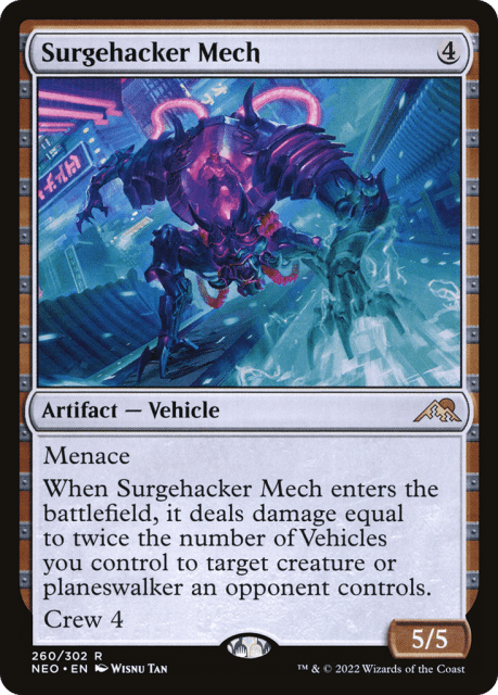 Surgehacker Mech (260) — Kamigawa: Neon Dynasty