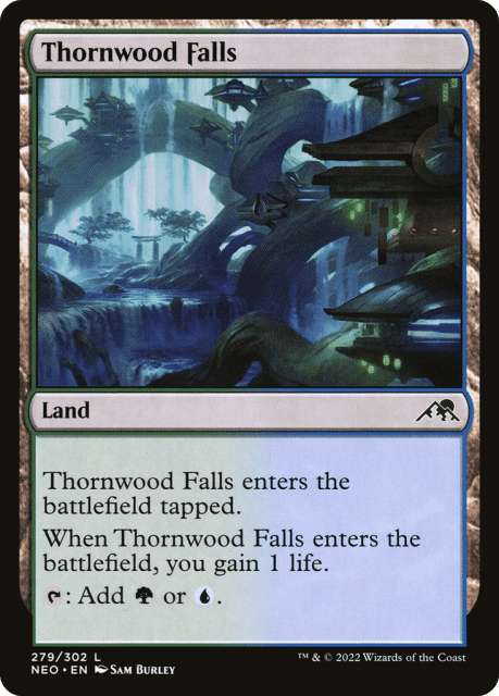 Thornwood Falls (279) — Kamigawa: Neon Dynasty