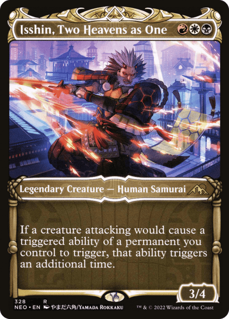 Isshin, Two Heavens as One (328) — Kamigawa: Neon Dynasty
