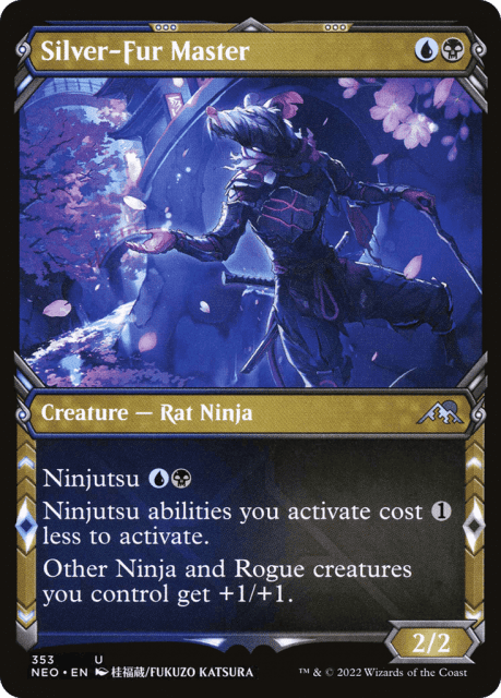 Silver-Fur Master (353) — Kamigawa: Neon Dynasty