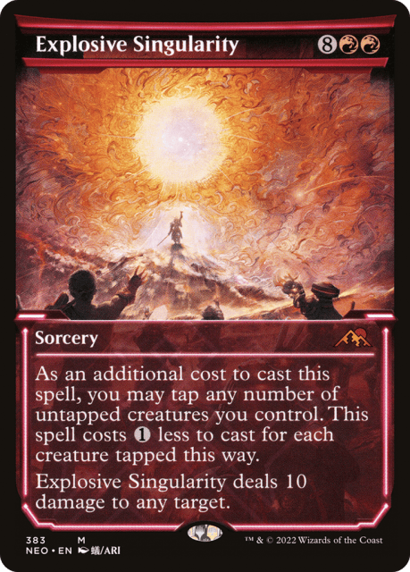 Explosive Singularity (383) — Kamigawa: Neon Dynasty