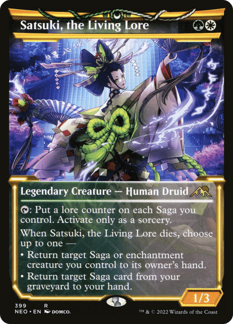 Satsuki, the Living Lore (399) — Kamigawa: Neon Dynasty
