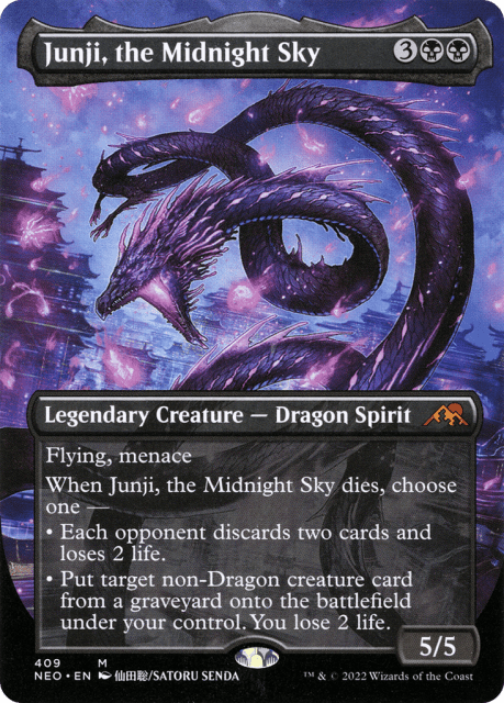 Junji, the Midnight Sky (409) — Kamigawa: Neon Dynasty