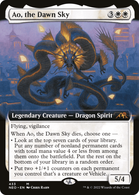 Ao, the Dawn Sky (433) — Kamigawa: Neon Dynasty