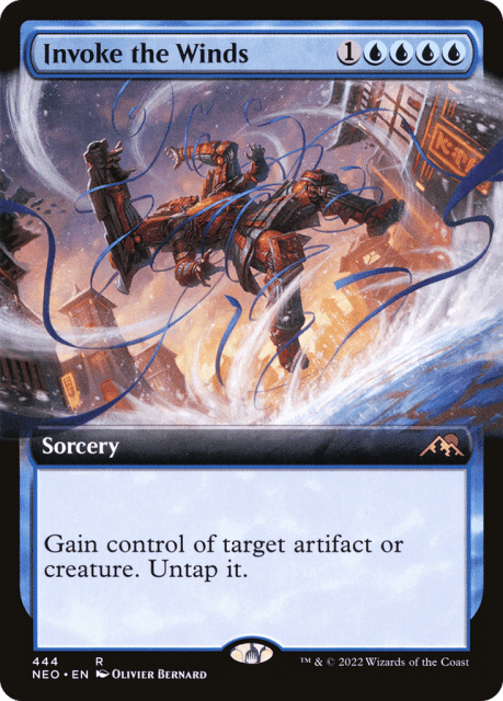 Invoke the Winds (444) — Kamigawa: Neon Dynasty