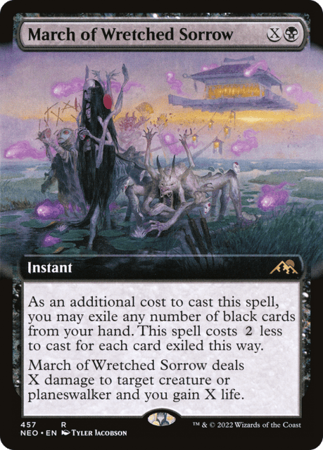 March of Wretched Sorrow (457) — Kamigawa: Neon Dynasty