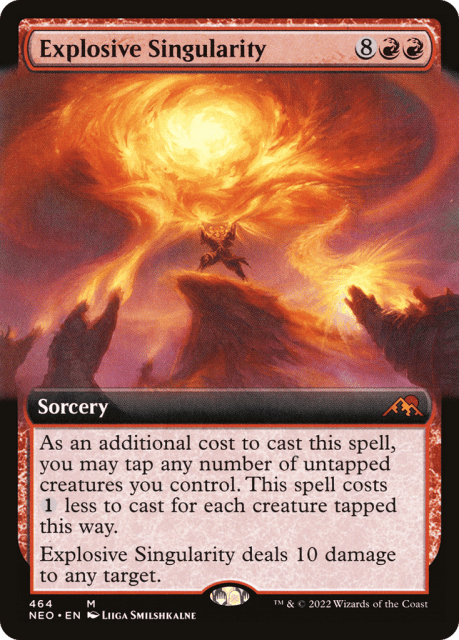 Explosive Singularity (464) — Kamigawa: Neon Dynasty