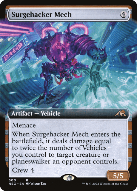 Surgehacker Mech (500) — Kamigawa: Neon Dynasty