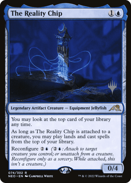 The Reality Chip (74) — Kamigawa: Neon Dynasty Promos