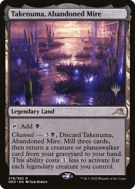Takenuma, Abandoned Mire (278) — Kamigawa: Neon Dynasty Promos