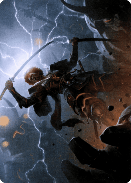 Raiyuu, Storm's Edge (31) — Neon Dynasty Art Series