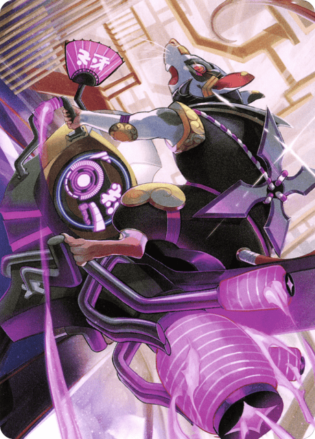 Nashi, Moon Sage's Scion (59) — Neon Dynasty Art Series