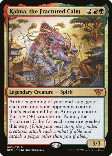 Kaima, the Fractured Calm (3) — Neon Dynasty Commander