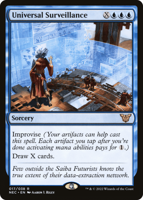 Universal Surveillance (17) — Neon Dynasty Commander