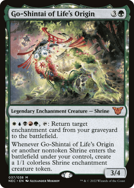 Go-Shintai of Life's Origin (37) — Neon Dynasty Commander