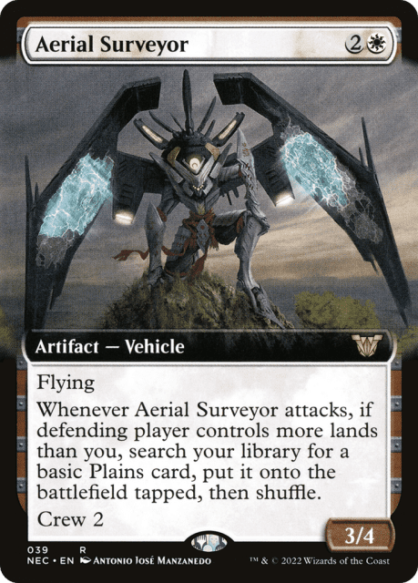 Aerial Surveyor (39) — Neon Dynasty Commander