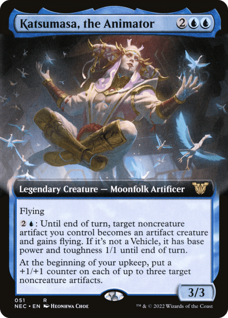 Katsumasa, the Animator (51) — Neon Dynasty Commander