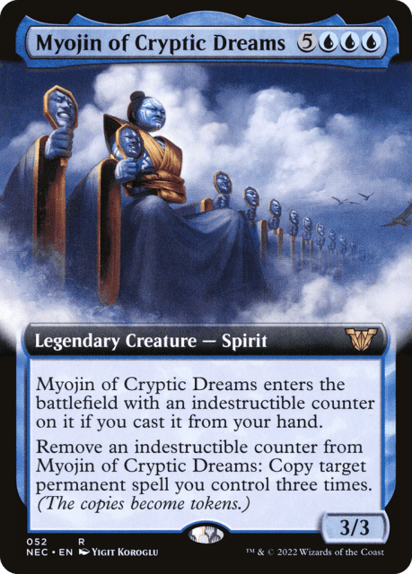 Myojin of Cryptic Dreams (52) — Neon Dynasty Commander