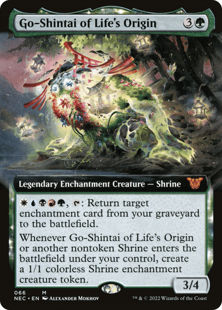 Go-Shintai of Life's Origin (66) — Neon Dynasty Commander
