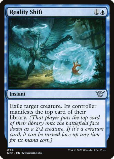 Reality Shift (95) — Neon Dynasty Commander