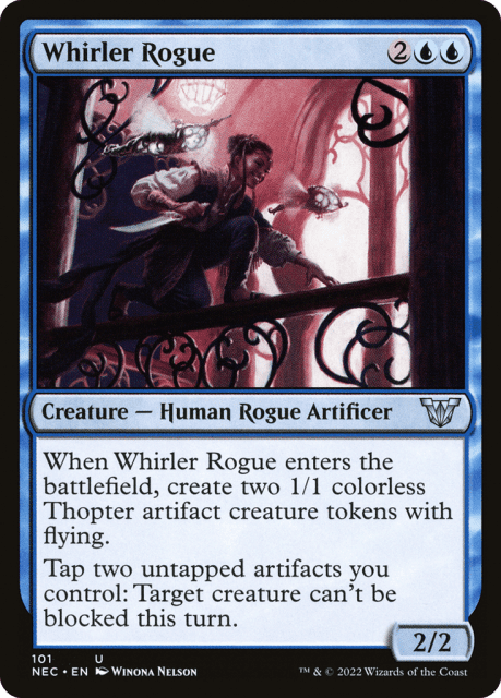 Whirler Rogue (101) — Neon Dynasty Commander