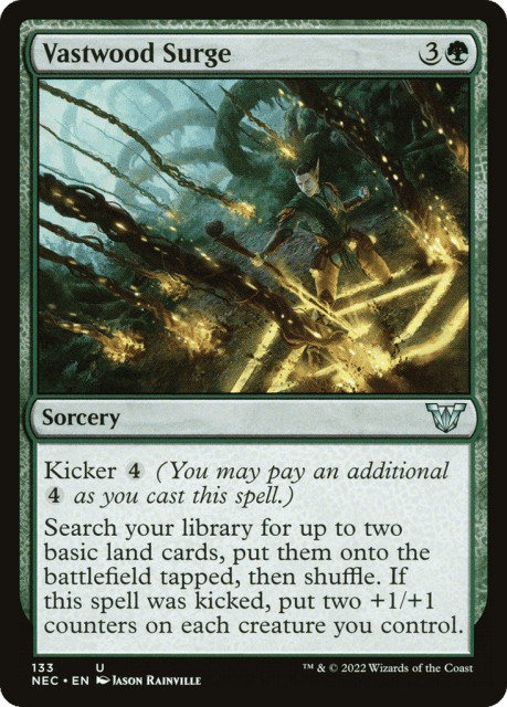 Vastwood Surge (133) — Neon Dynasty Commander