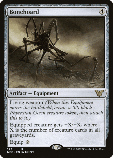 Bonehoard (147) — Neon Dynasty Commander