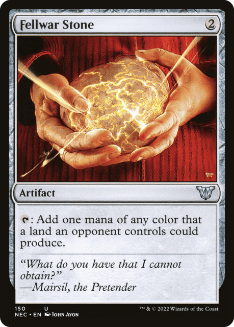 Fellwar Stone (150) — Neon Dynasty Commander